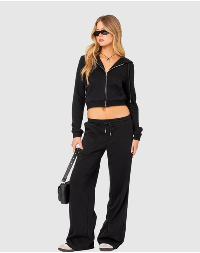 EDIKTED - Annalise Straight Leg Sweatpants