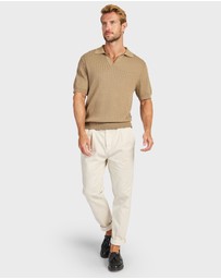 Academy Brand - Sanders Knit Polo