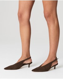 Siren - Fly Point Toe Slingbacks
