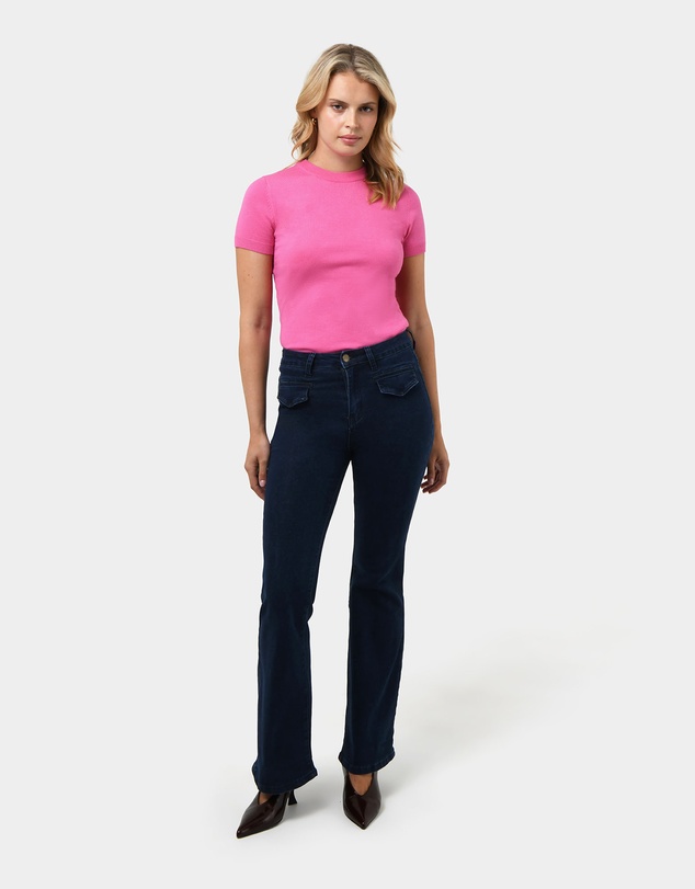 Forcast - Catherine Short Sleeve Knit