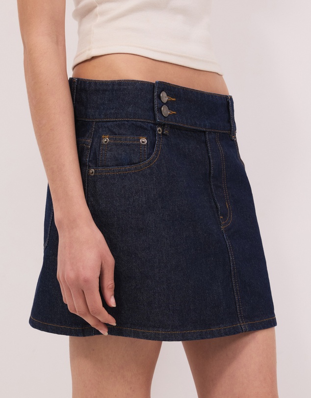 Calli - Erica Denim Mini Skirt