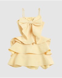 Bardot Junior - Tulip Bow Dress - Kids-Teens