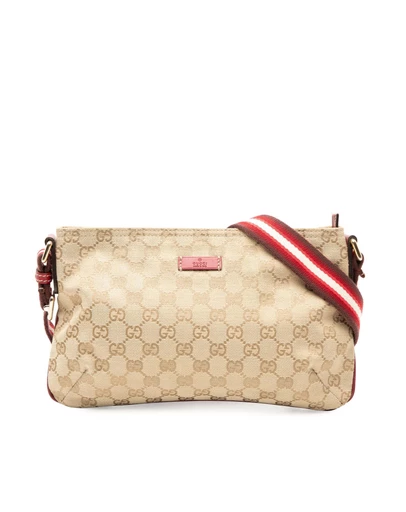 Pre-Loved by Azura Reborn - Pre-Loved GG Canvas Web Crossbody