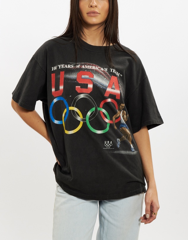 Vintage by The Real Deal - Pre Loved - 90s USA Olympics Tee
