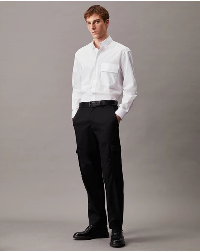 Calvin Klein - Relaxed Poplin Stretch Shirt