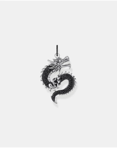 THOMAS SABO - Dragon pendant with black zirconia