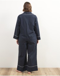 Atmos&Here Curvy - Riley Polka Dot Cotton PJ Set