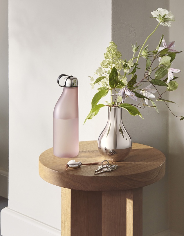 Georg Jensen - Sky Drinking Bottle, Rose