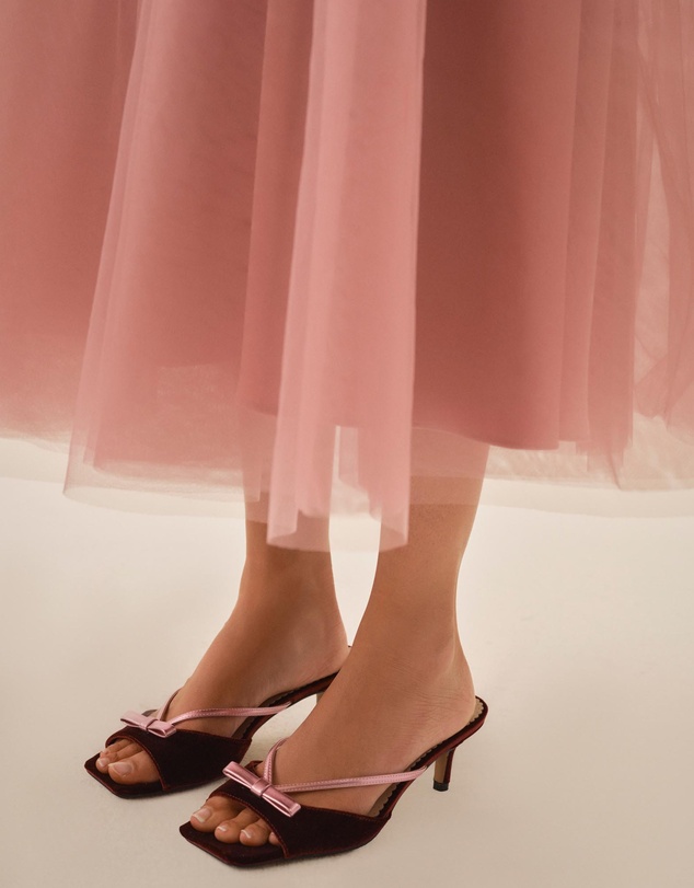 For Love & Lemons - Grace Mule Heels