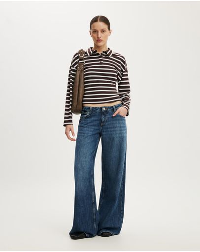 ALEXA STRIPE DARK OAK