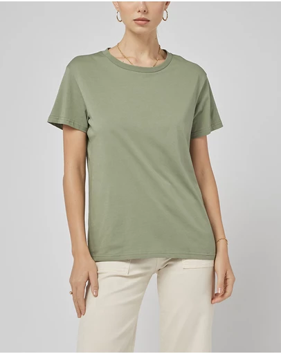 DRICOPER DENIM - Clare Oil Green Tee