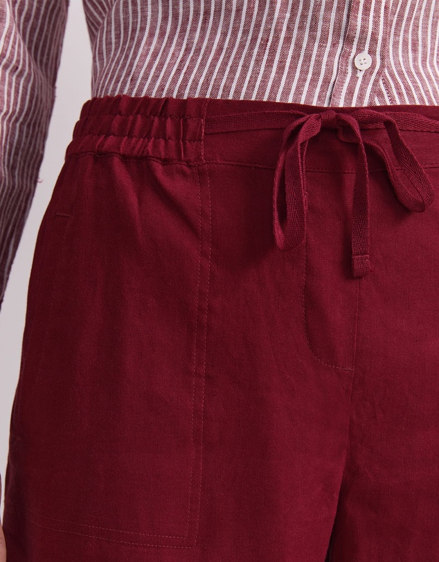 Sportscraft - Rosa Crop Linen Pant