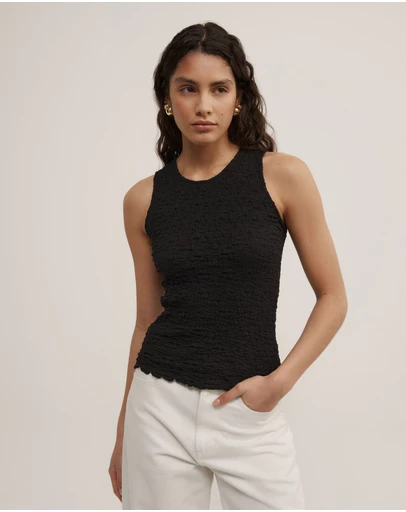 Witchery - Textured Jersey Tank