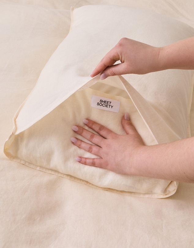 Sheet Society - Eve Linen Fitted Sheet Set