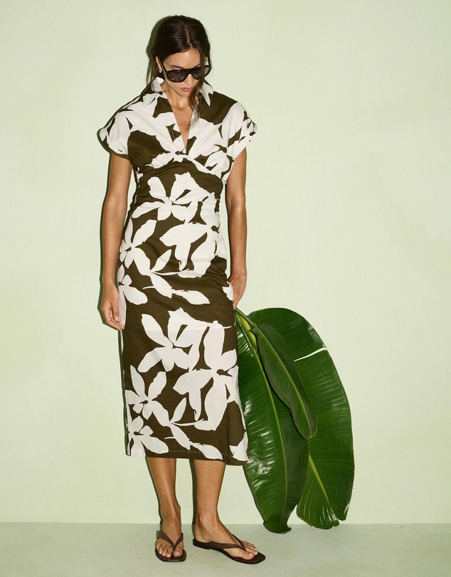 Staple the Label - Liora Shirt Midi Dress