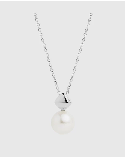 Najo - Mirage Silver Pearl Necklace