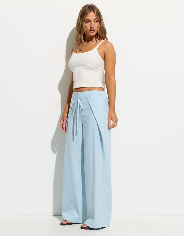 Dazie - Toni Relaxed Linen Blend Barrel Leg Pants