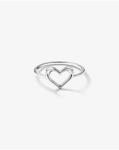 Michael Hill - Open Heart Ring in Sterling Silver