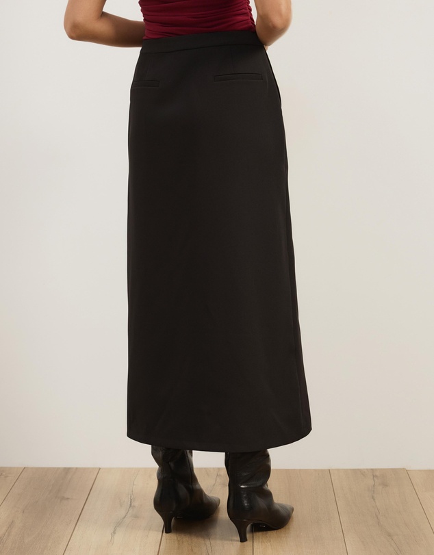 Atmos&Here - Sorelle Split Detail Midi Skirt