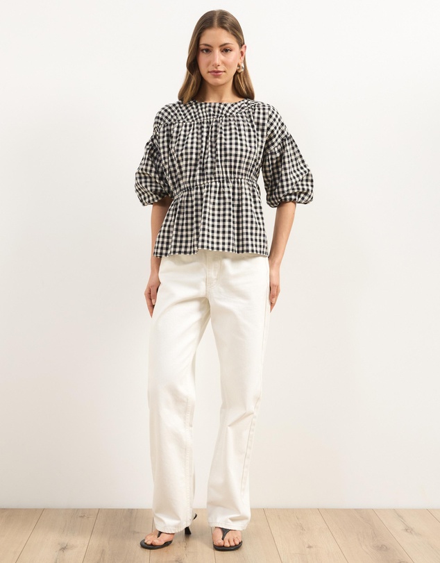 Atmos&Here - Cressida Smock Top
