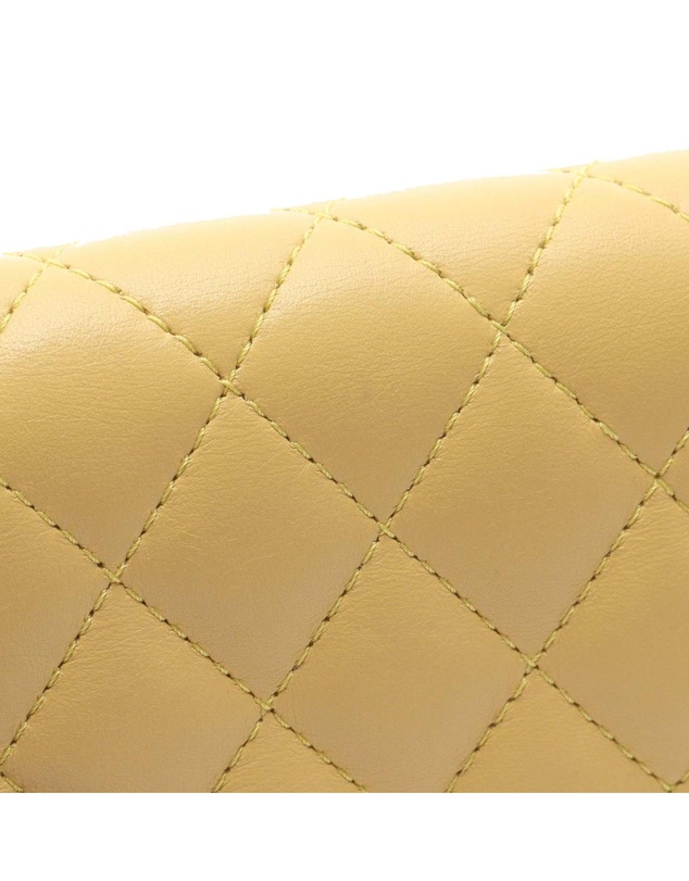 Pre-Loved by Azura Reborn - Pre-Loved Quilted Lambskin Side Packs Flap