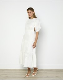 Cirkular - Pre-Loved - SIR. Lorena Tiered Midi Dress