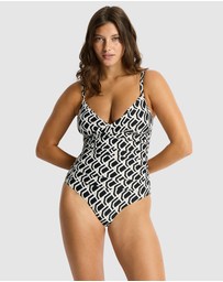 Sea Level Australia - Costa Cross Front Scoop Back One Piece