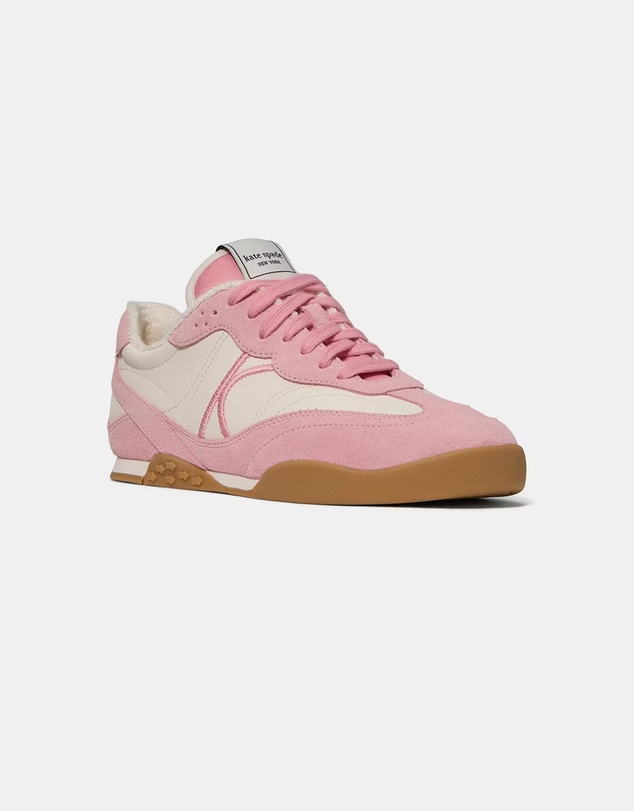 Kate Spade - KS Drift Smooth Leather Sneakers