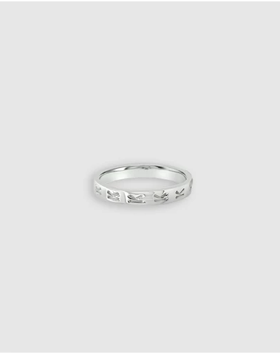 Ichu - Personalised Letter K Ring