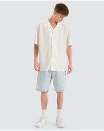 Nomadic Paradise - Baroque Cropped Resort Shirt