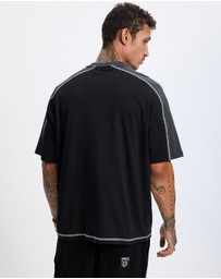 Thrills - Sting Of Defeat Panel Box Fit Oversize Tee
