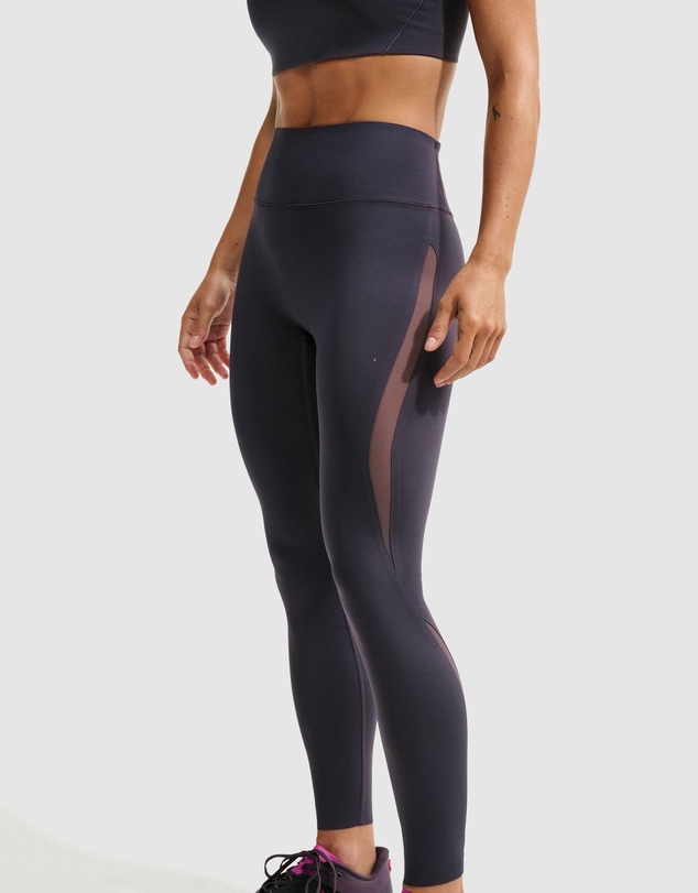 Nike - Nike Universa High-Waisted 7/8 Mesh Leggings