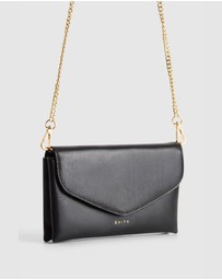 Evity - Lila Leather Chain Crossbody Purse