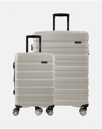 Pierre Cardin - Pierre Cardin Grande Hard Shell Medium and Cabin Bundle 2-Piece Set