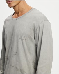 Surrounded By Ghosts - The Sapphirine Cotton Long Sleeve T-Shirt