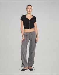Love and Nostalgia - Big Baddie Pant - Pigment Black