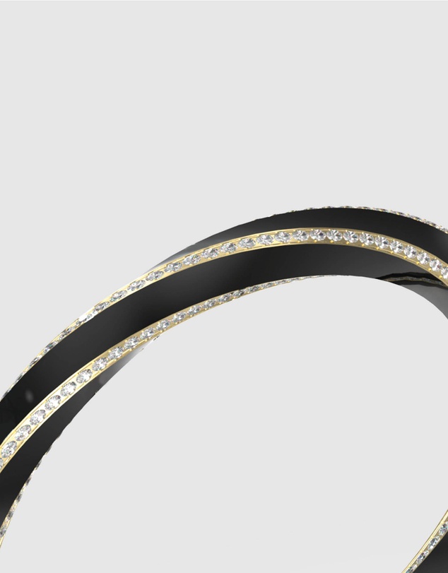 GUESS - Gold-Tone Le Mirage Bangle