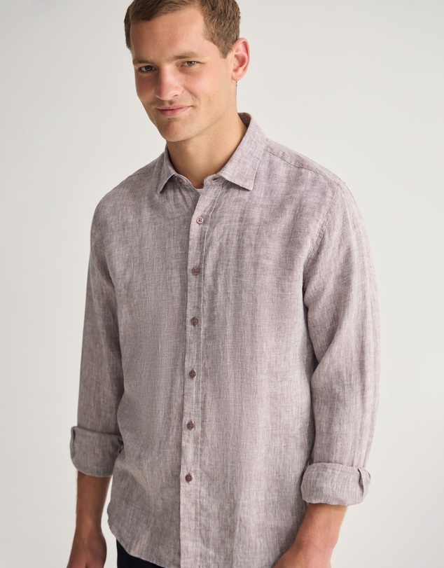 Oxford - Cooper Ls European Linen Shirt