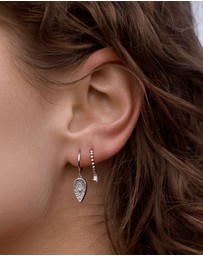 Native Sol - Sage Diamond Earrings