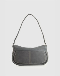 Evity - Narda Nubuck Leather Shoulder Bag