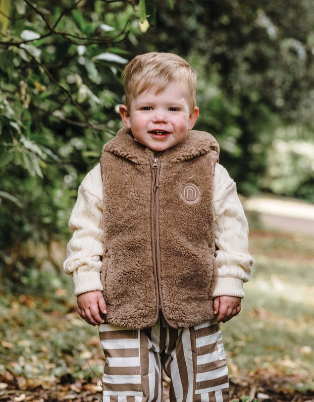 Kynd Baby - Sherpa Vest in Mocha