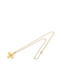 Pre-Loved by Azura Reborn - Pre-Loved Gold Plated CC Crystal Clover Pendant Necklace