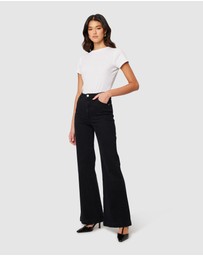 Rolla's - Eastcoast Flare Jean - Black