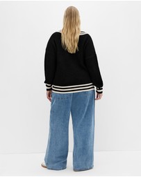 City Chic - Clara Knit Jumper
