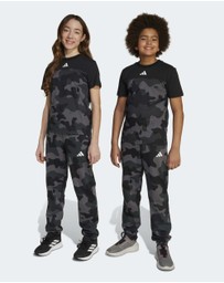 adidas Sportswear - Seasonal Essentials Camo Fleece Pant Kids