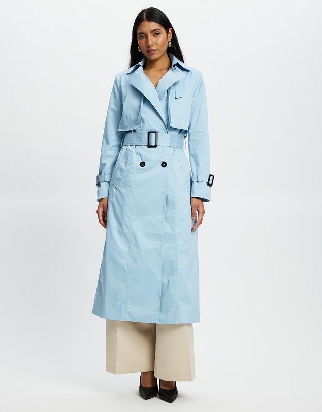 Sofia Irina - Cotton Trench Coat