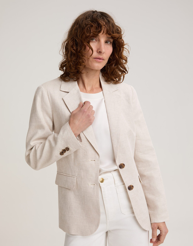 Sportscraft - Freya Short Linen Blazer