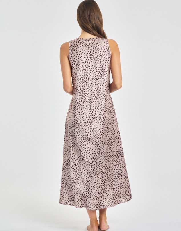 Love and Lustre - Mono Silk Long Nightdress