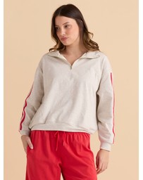 Betty Basics - Rocco Quarter Zip Sweatshirt