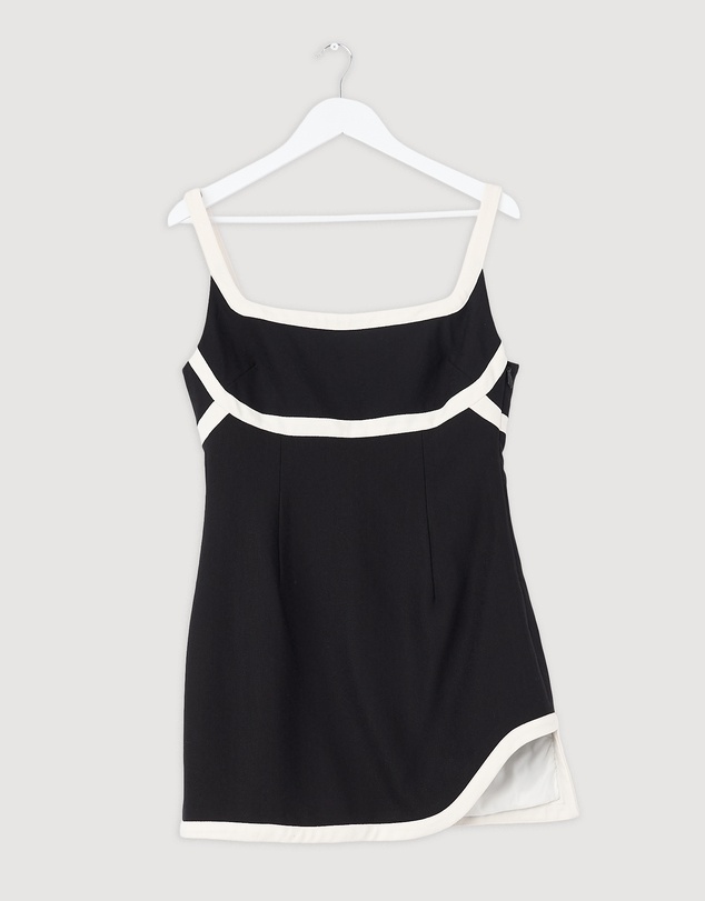 Revibe - Repaired BY JOHNNY. Calypso Splice Mini Dress - AU 12